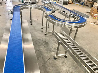 Flexible Skate Wheel Conveyor